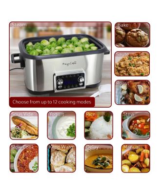 8 Quart 12-in-1 Deluxe Multi Cooker with Sous Vide and Multi-Functions