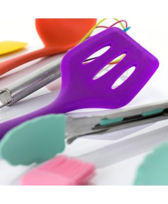 Mulit-Color Silicone Cooking Utensils, Set of 12