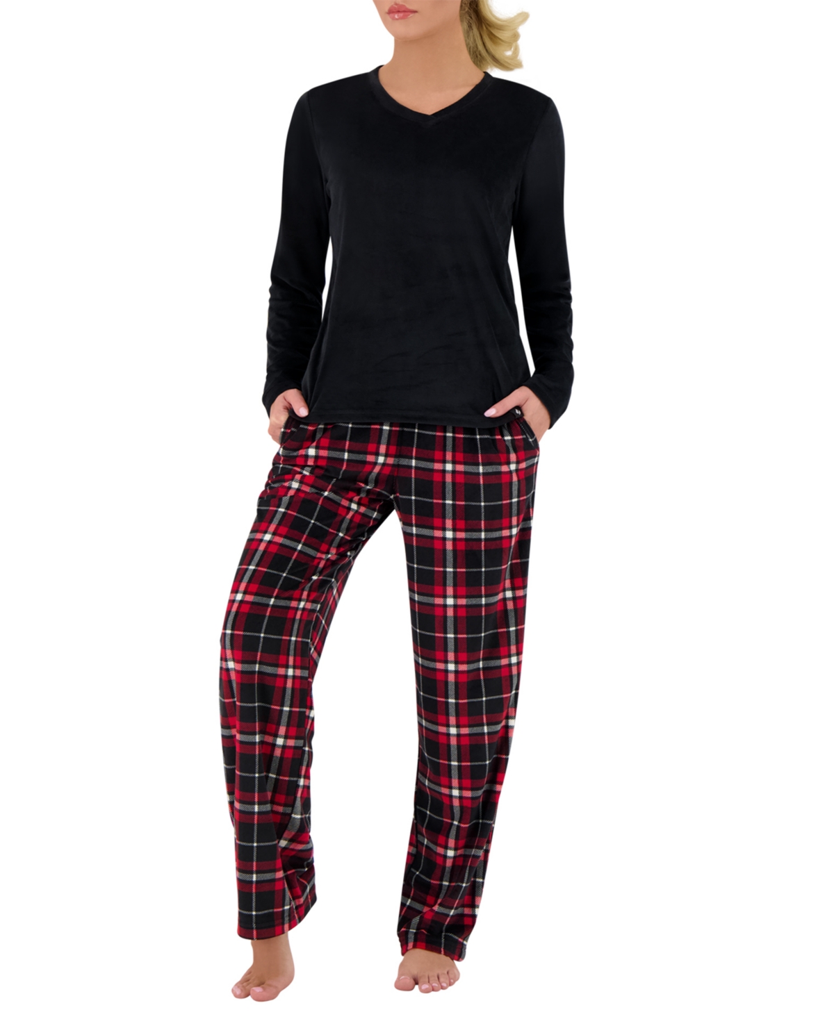 Heat Holders 2-Piece Women's Pajama Top and Pants Set