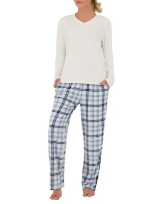 2-Piece Women's Mira Microplush Pajama Set
