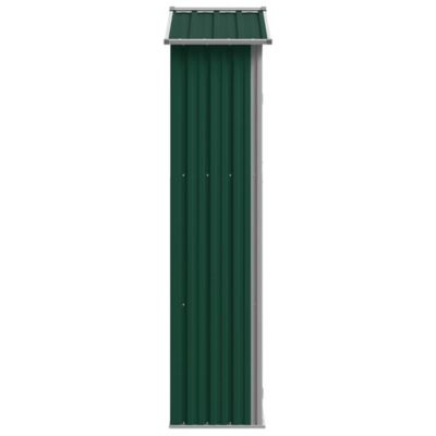Garden Shed Green Galvanized steel, plastic Standard Garden Shed