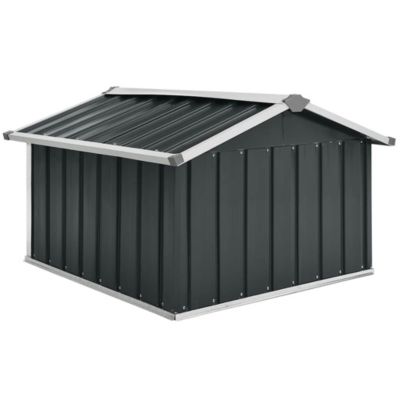 Garden Shed Anthracite Galvanized steel Medium Durable