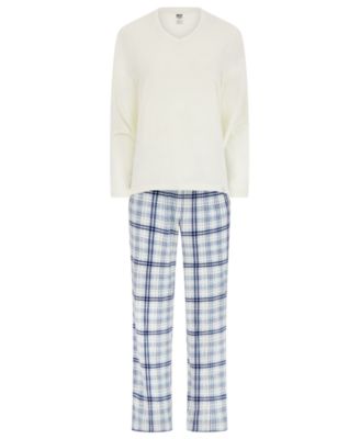 2-Piece Women's Mira Microplush Pajama Set