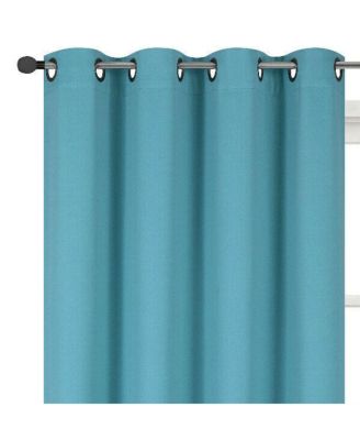 100% Thermal Blackout Bath & Kitchen Window Curtains - 50 in. W x 45 in. L, Lavender