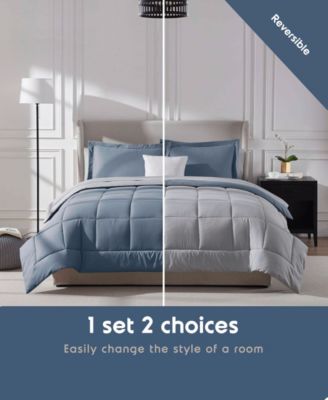 Luxury Soft Reversible 7-Pc. Comforter Set, California King