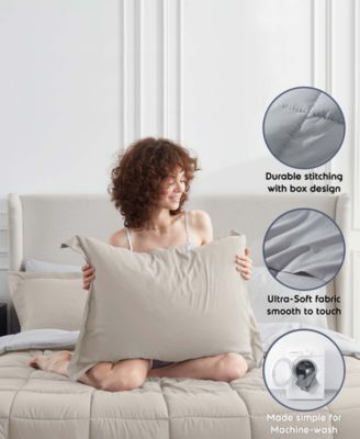 Luxury Soft Reversible 7-Pc. Comforter Set, King