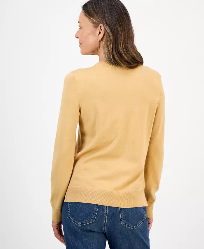 Petite Crew-Neck Sweater - thumbnail 10