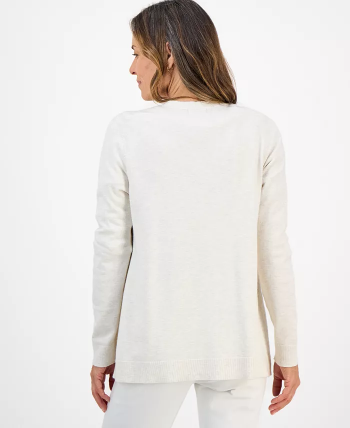 Petite Open-Front Cardigan - thumbnail 9