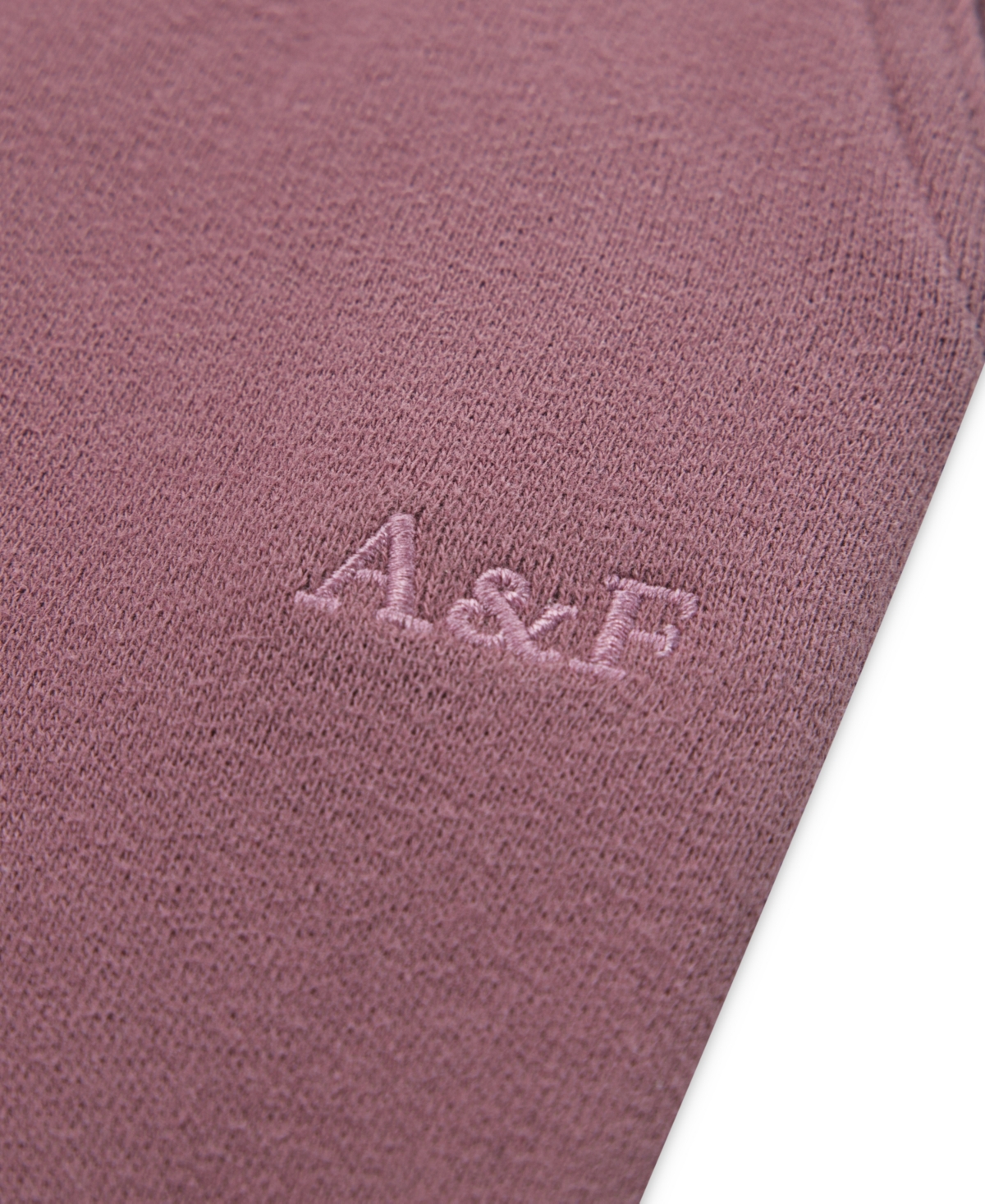 Abercrombie Girls Essential Fleece Wide-leg Pants In Pink