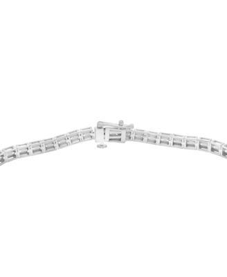Diamond Tennis Bracelet (2 ct. t.w.) in 10k White Gold, Macy's Exclusive