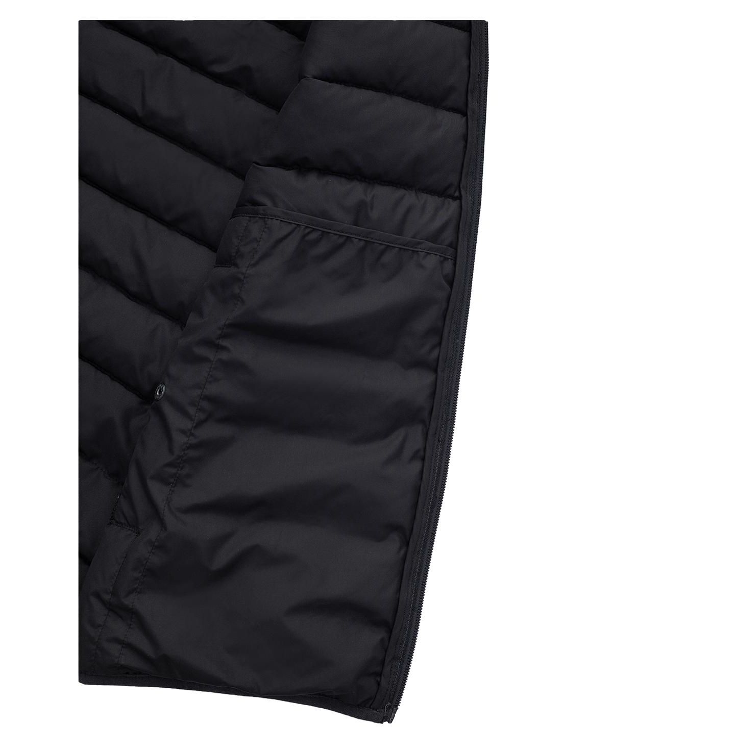 Мужской жилет Rokka&Rolla Lightweight Puffer, цвет: Чёрный — фото 11