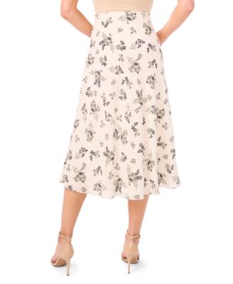 Women's Bias Midi Skirt