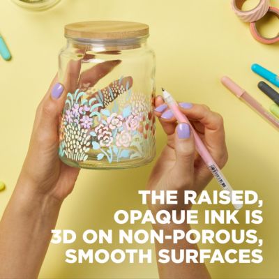 16-Piece Souffle Cube Collection 3-D Opaque Ink Pen Set