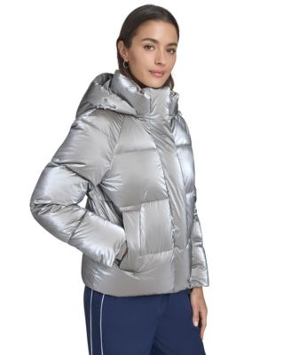 Women's Regular Quilted Hooded Puffer Jacket