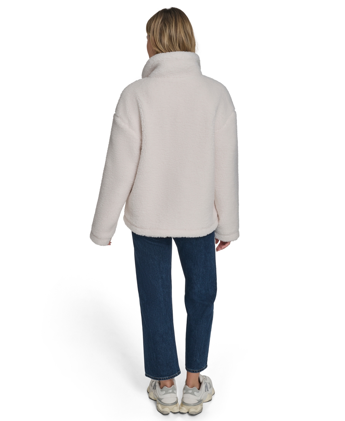 Levi's Women's Regular Stand Collar Sherpa Teddy Jacket In Brown