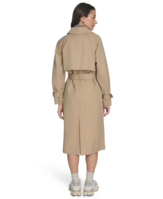 Women's Regular Single Breasted Trench Coat