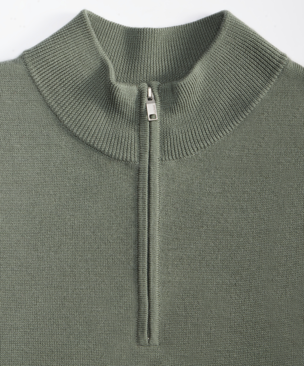 Alfani Men's Long-sleeve Half-zip Merino Sweater, Created For Macy's In Gray