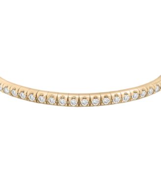 Diamond Stretchy Bangle Bracelet (1 ct. t.w.) in 14k Yellow Gold, Macy's Exclusive