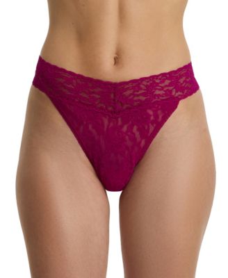Women's Signature Lace Original Rise Thong