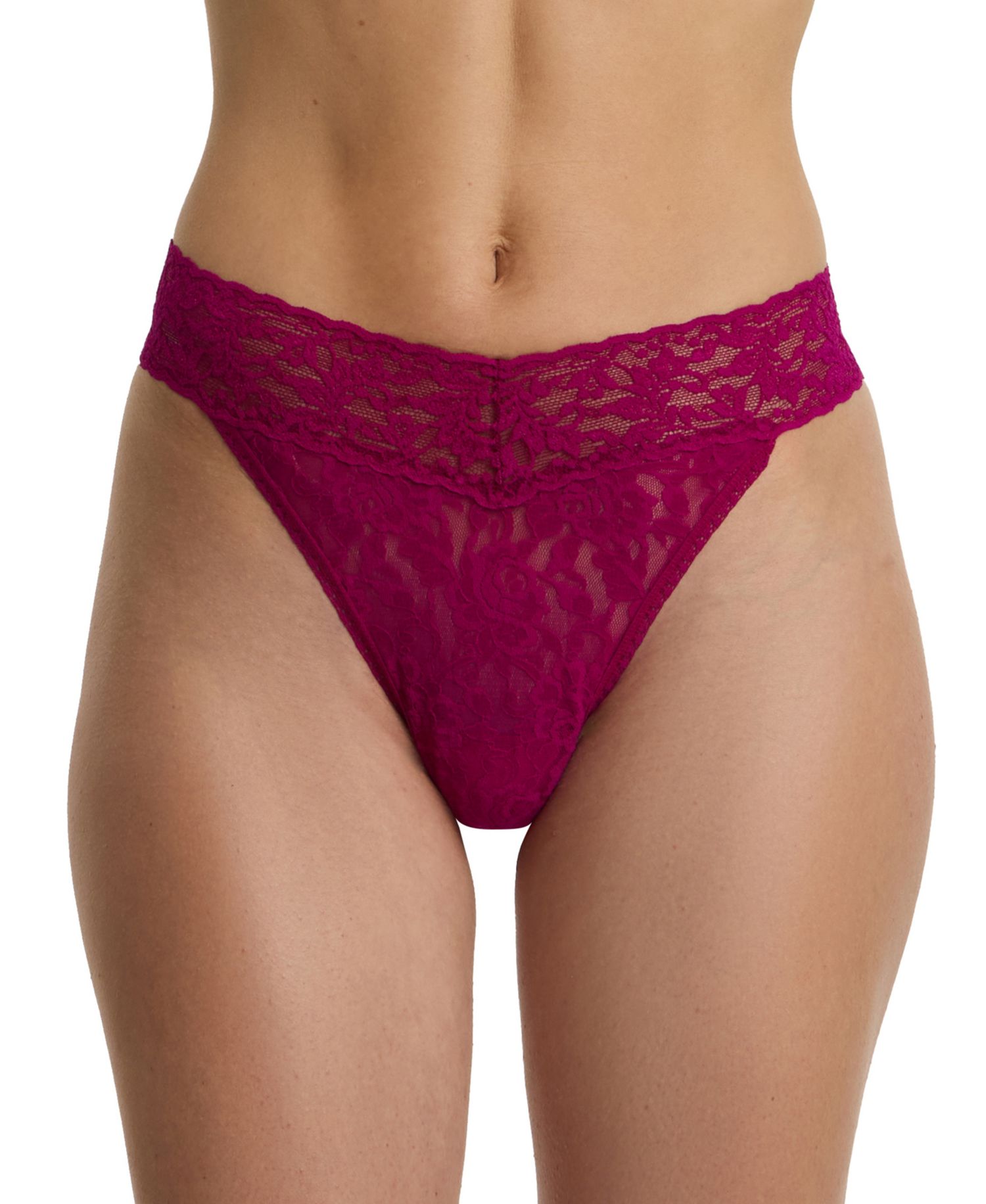 Women's Signature Lace Original Rise Thong