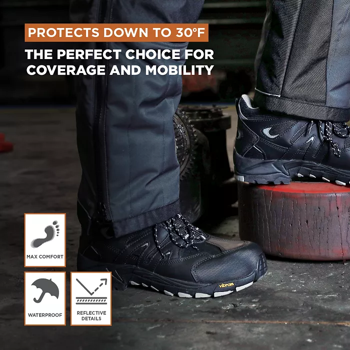 Men's Crossover Hiker Boot Waterproof Work Boots, Lightweight & Slip-Resistant, Freezing Temps Comfort - thumbnail 7