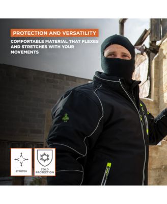 Men's Silver Magic Open-Hole Face Mask - Breathable Cold Weather Face Protection