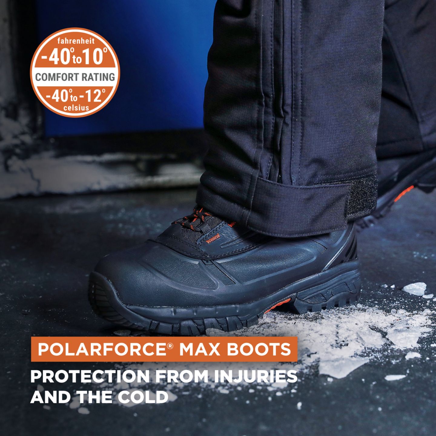 Мужские ботинки RefrigiWear Polar Force Max Waterproof Insulated 8-Inch Leather Work Boots — фото 22