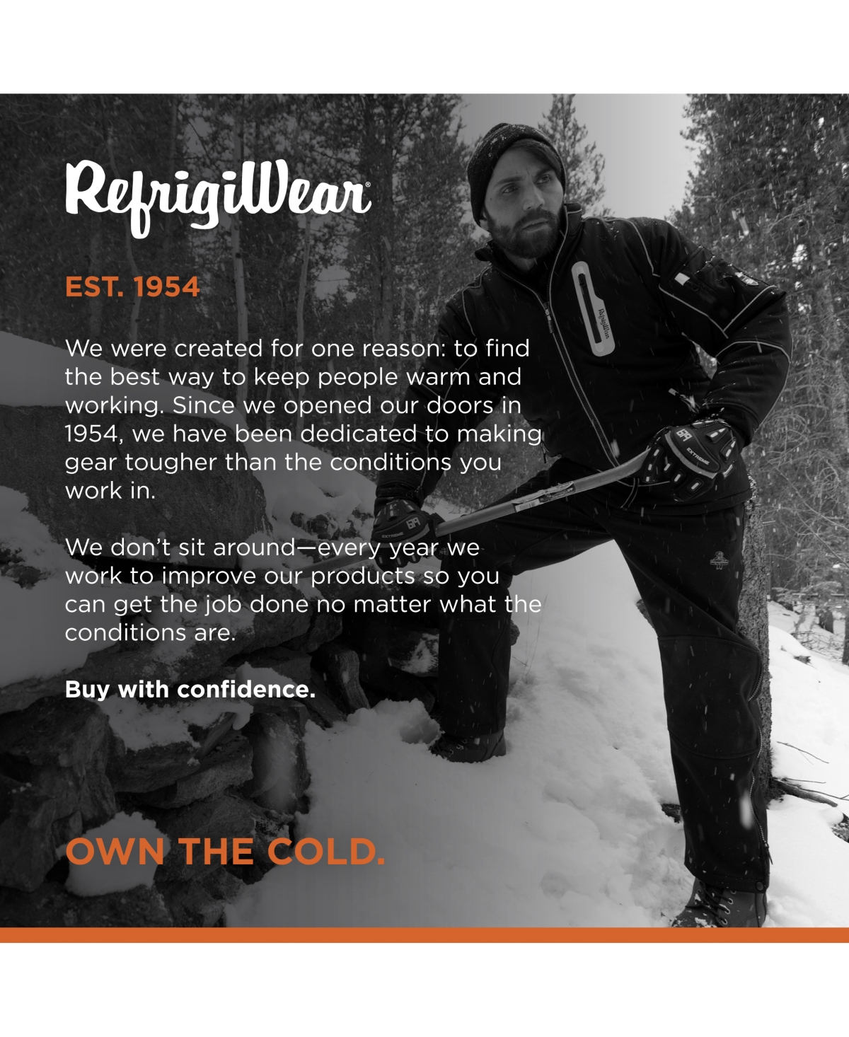 RefrigiWear Big & Tall Men s Insulated Softshell Pants - Extreme Cold Protection, Water-Repellent, Wind-Tight Workwear