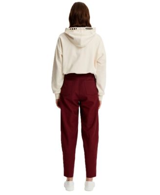 Women's Pleated Slouchy Pants