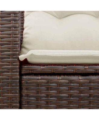 Garden Sofa Brown