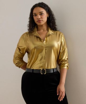 Lauren Ralph Lauren - Plus Size Classic Fit Shirt