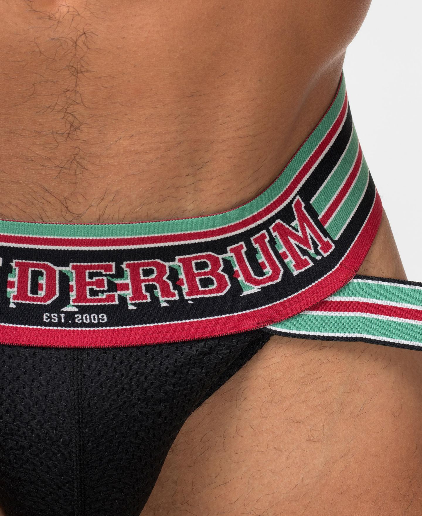 Бельё Jockstrap для мужчин — Rounderbum, цвет: Чёрный — фото 5