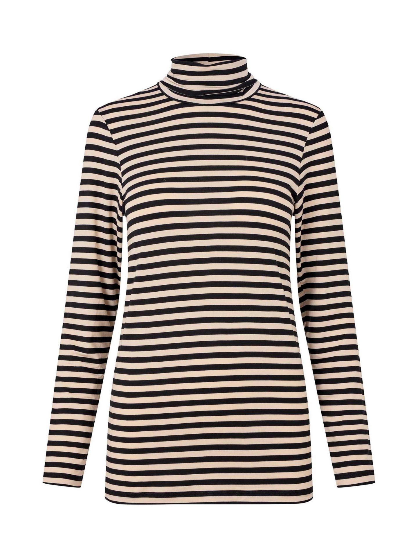 Женский топ Masai Copenhagen MaBrooklyn Long Sleeve Roll Neck, цвет: Чёрный — фото 3