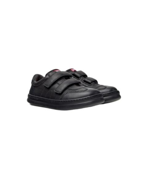 Обувь Camper Runner Four Kids School Uniform Leather Shoes для мальчиков, цвет: Чёрный