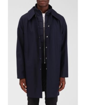 Men's Water-Resistant Mac Coat
