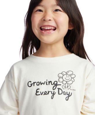 Color Lab Girls' 2-10 Printed Long-Sleeve T-Shirt