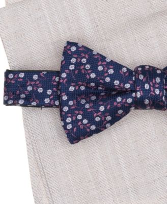 Men's 2-Piece Sutherland Floral Bow Tie and Pocket Square Set, Macy's Exclusive