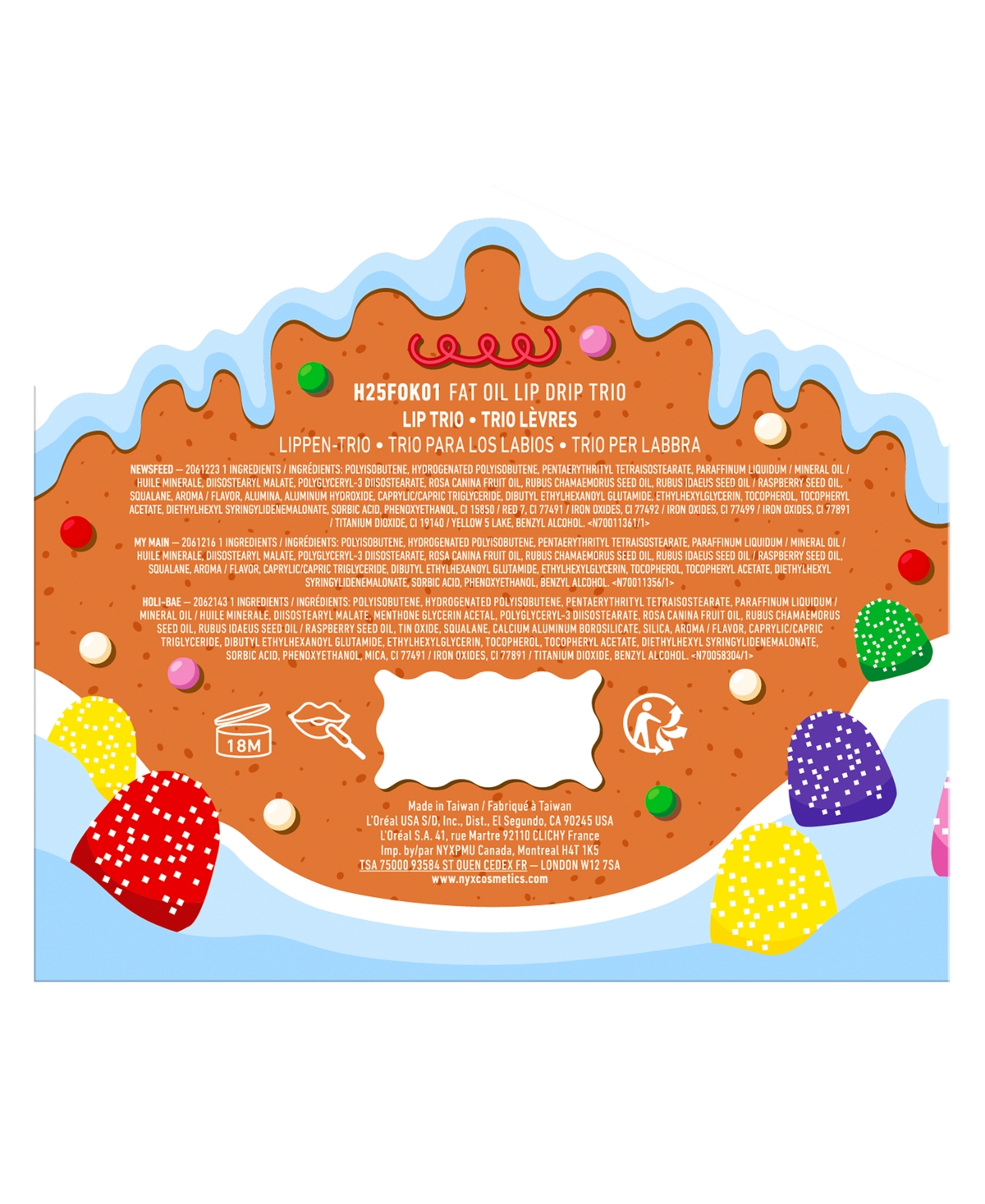 Nyx Professional Makeup 3-Pc. Fat Oil Trio Kit