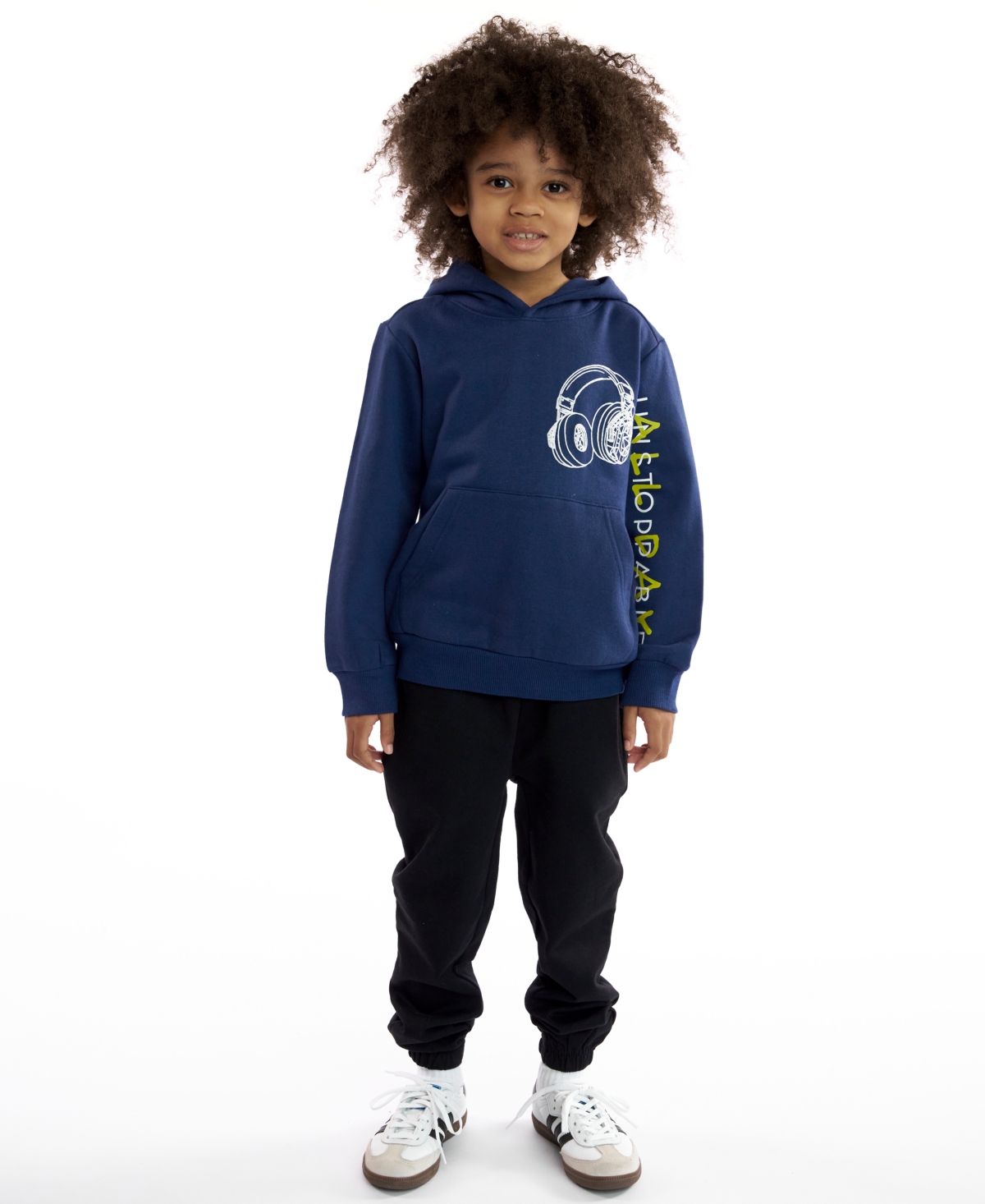 Sovereign Code Boys 5-20 Graphic Printed Pull-on Hoodie In Blue