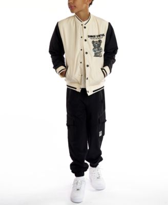 Boys' 5-20 Astro Varsity Long-Sleeve Bomber Jacket