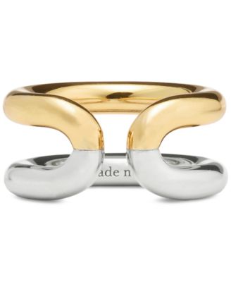 Two-Tone Interlock Ring
