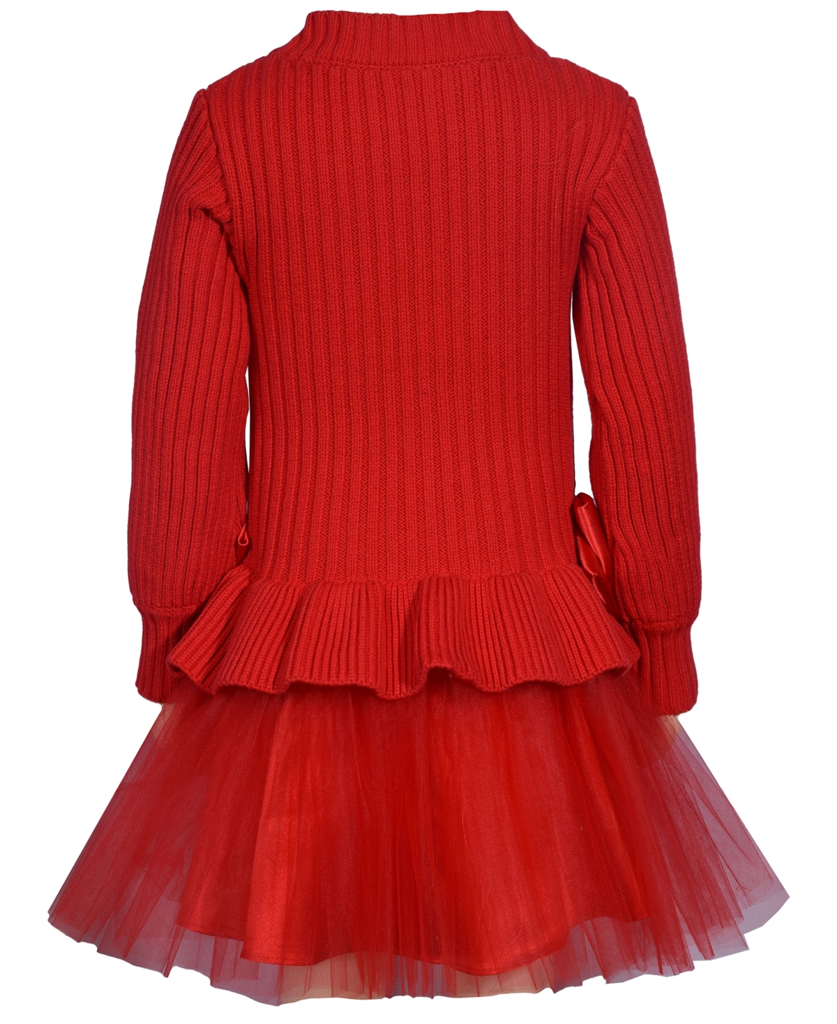 Bonnie Baby Girls Long Sleeves Sweater Tutu Dress