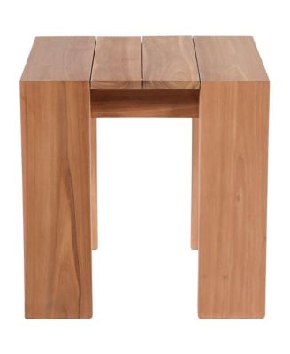 Tulum Teak Outdoor End Table