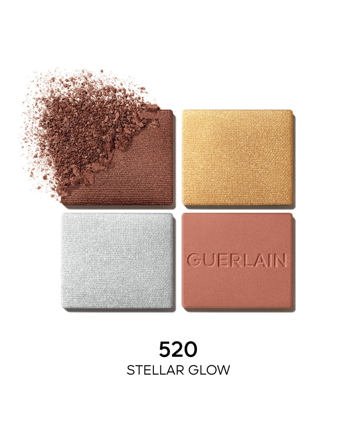 Guerlain Ombres G Stellar Glow Quad Limited-edition Eyeshadow Palette 6g In Transparent