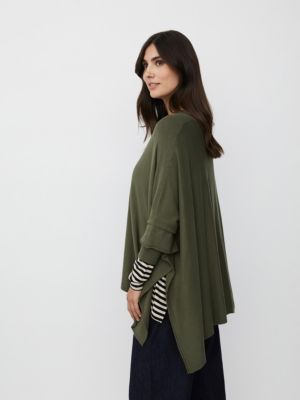 Women's MaFosna Long Sleeve V-Neck Poncho