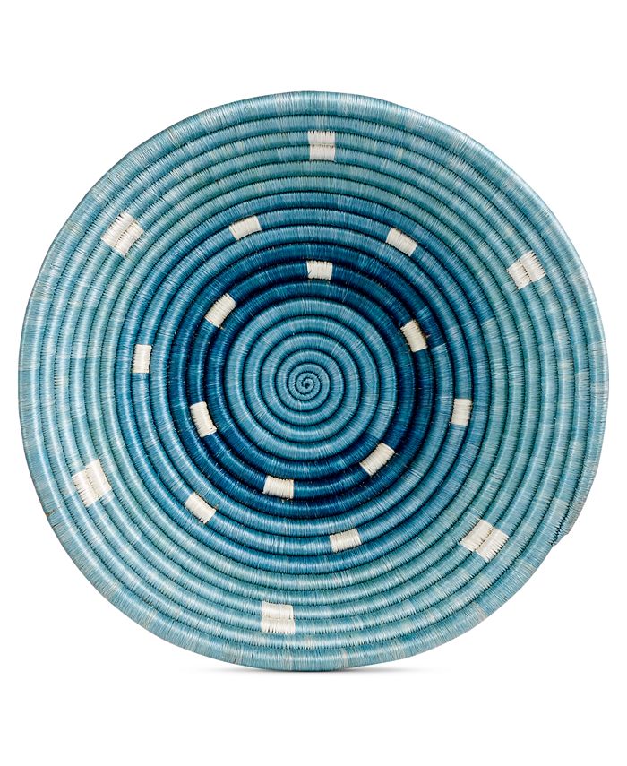 Rwanda Raffia and Sweet Grass Nova Basket Macy's