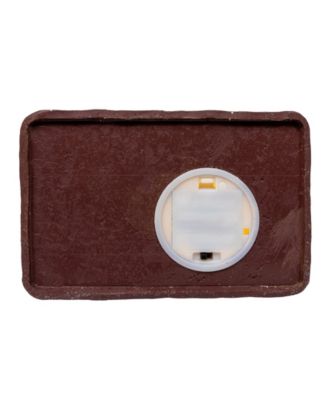 12" Battery Operated LED Gingerbread Barn