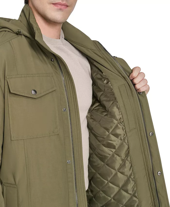 Men's Cotton-Touch Nylon Field Jacket - thumbnail 3
