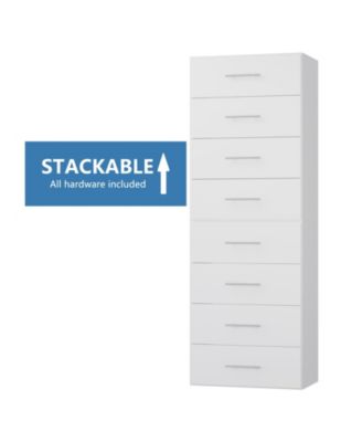 4 Drawer Short Tower for Closet Organizer Unit