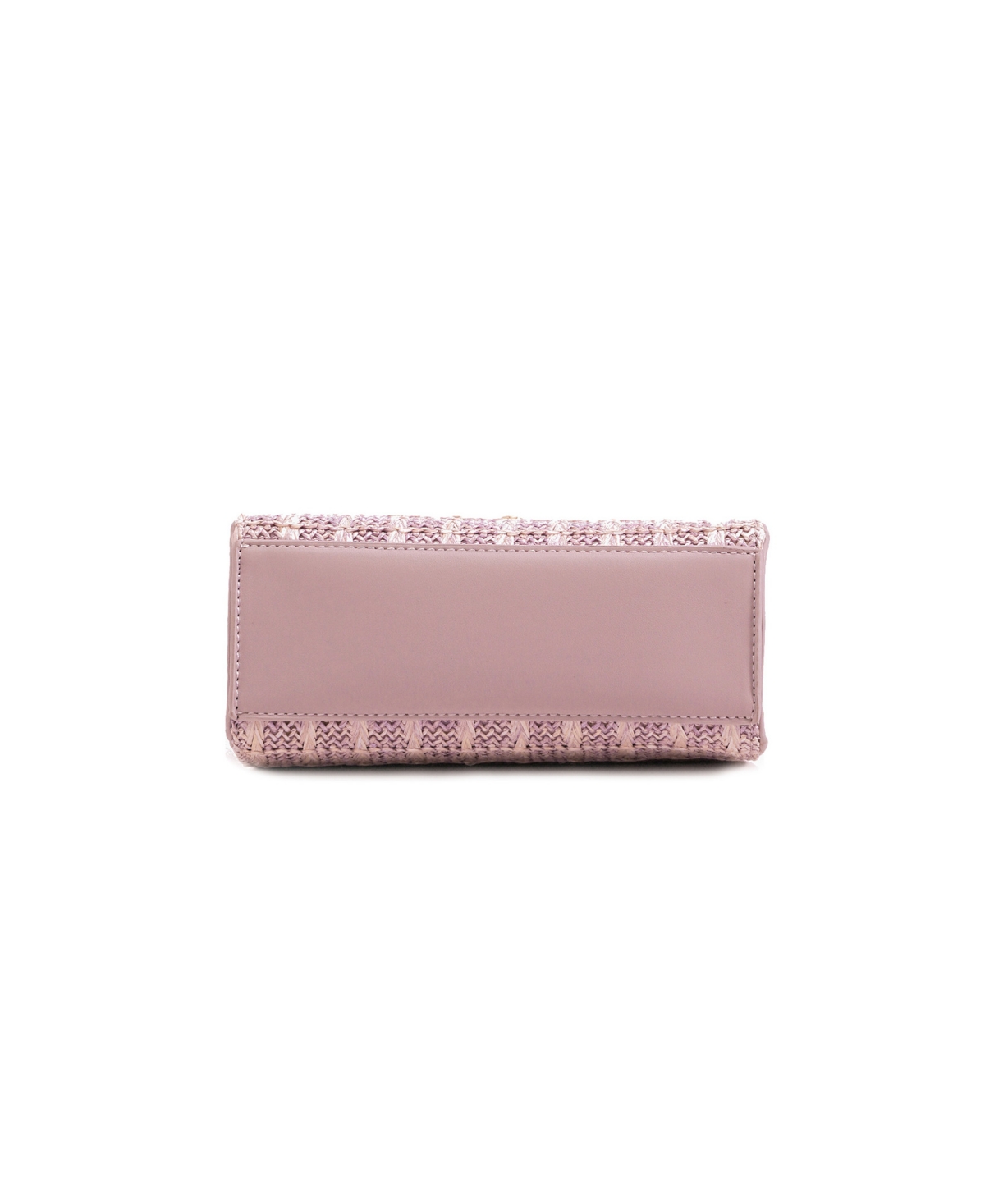 Like Dreams Neo Straw Crossbody In Pink